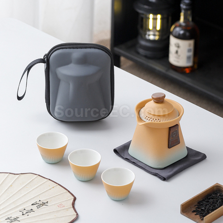 Customization Portable Travel Tea Set Corporate Gifts