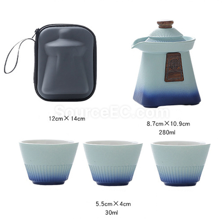 Customization Portable Travel Tea Set Corporate Gifts