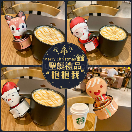 Customization Christmas Snap Ring Corporate Gifts