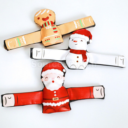 Customization Christmas Snap Ring Corporate Gifts