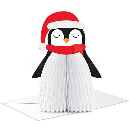 Customization Paper Honeycomb Greeting Card Corporate Gifts
