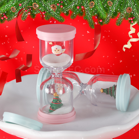 Customization Christmas Hourglass Timer Corporate Gifts