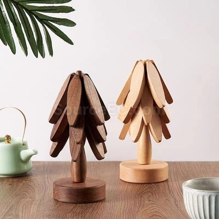 Customization Tree shaped insulation pad Corporate Gifts