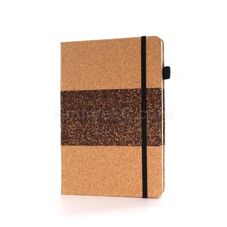 Customization Coffee grounds cork environmentally friendly notebook set Corporate Gifts