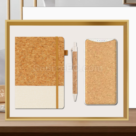 Customization Creative and environmentally friendly cork wheat straw business suit Corporate Gifts