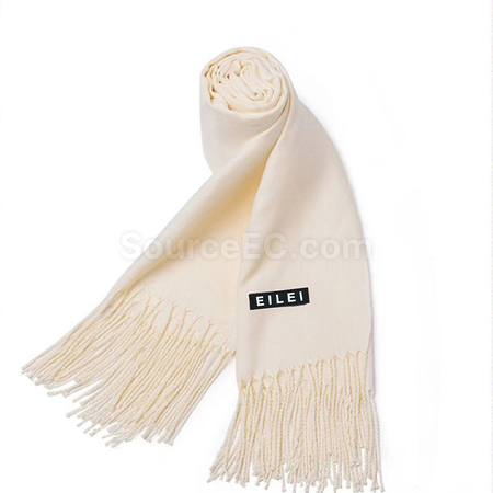 Customization Winter Scarf Hat Gloves Set Corporate Gifts