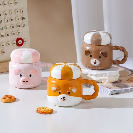 Customization Cute animal mug Corporate Gifts