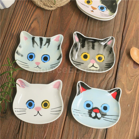 Customization Cat soy sauce dish Corporate Gifts
