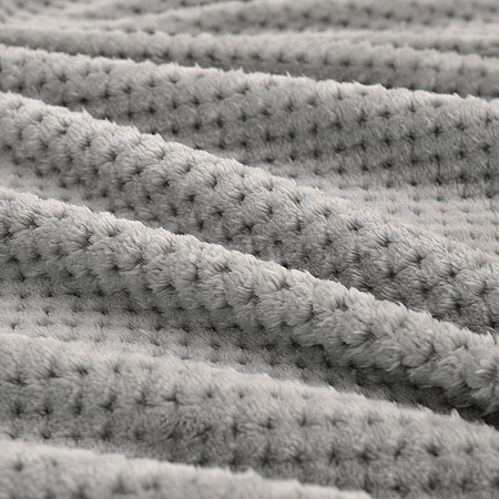 Customization Waffle Flannel Blanket Corporate Gifts