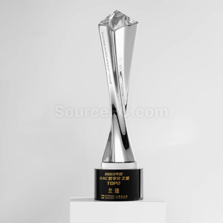 Customization Metal Twisted Column Trophy Corporate Gifts