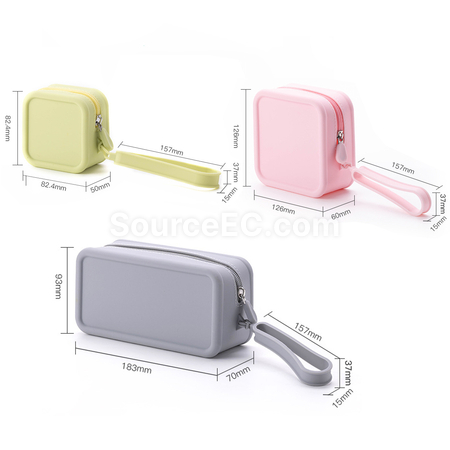 Customization Silicone Sugar Cube Storage Bag Corporate Gifts