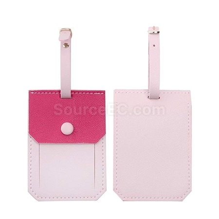 Customization Anti-Privacy PU Luggage Tag Corporate Gifts