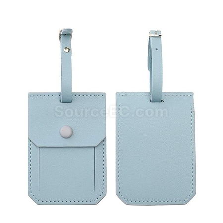 Customization Anti-Privacy PU Luggage Tag Corporate Gifts