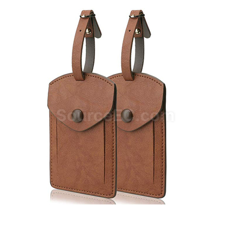 Customization Anti-Privacy PU Luggage Tag Corporate Gifts