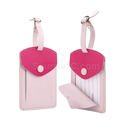 Customization Anti-Privacy PU Luggage Tag Corporate Gifts