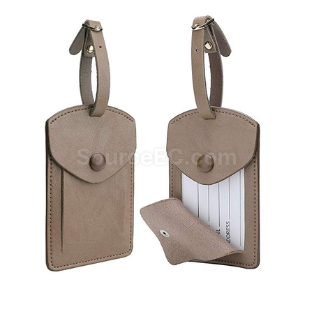 Customization Anti-Privacy PU Luggage Tag Corporate Gifts