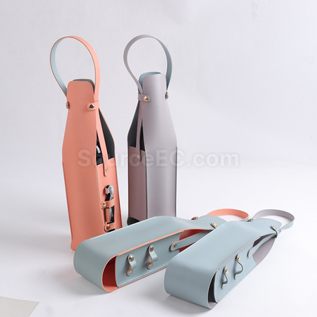 Customization PU Wine Bag Corporate Gifts