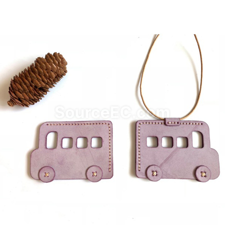 Customization Cute Bus ID Card Holder Corporate Gifts