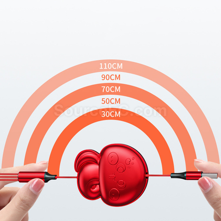 Customization 3 in 1 Retractable Quick Charge Data Line Corporate Gifts