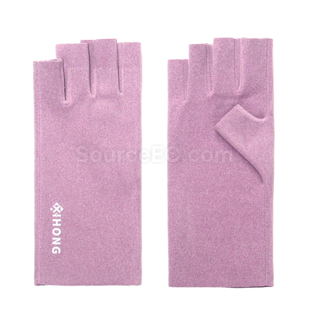 Customization Velvet Half Finger Gloves Corporate Gifts