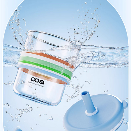 Customization Milk Tea Cup With Straw Corporate Gifts