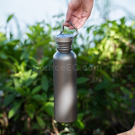 Customization Pure Titanium Sports Water Bottle Corporate Gifts
