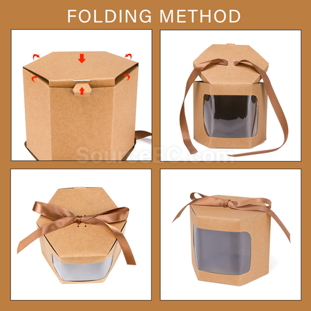 Customization Creative Window Gift Box Corporate Gifts