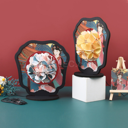 Customization Papercut Lamp with Romantic Scenery Corporate Gifts