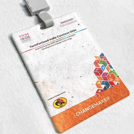 Customization Seed Paper Admission Pass Corporate Gifts