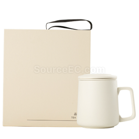 Customization Ceramic tea separation tea cup Corporate Gifts