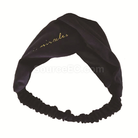 Customization Fashion Velvet Embroidered Headband Corporate Gifts