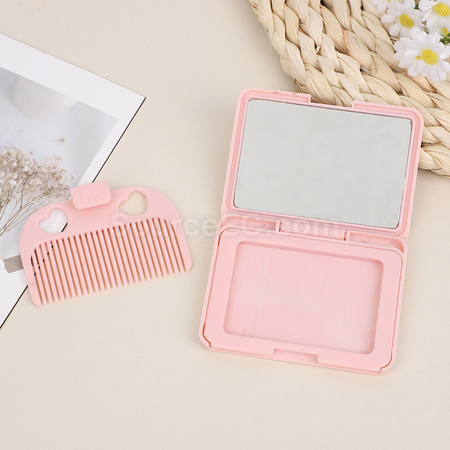 Customization Folding Mirror Comb Corporate Gifts
