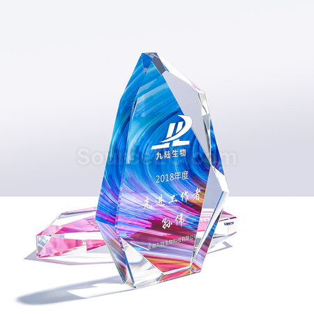 Customization Irregular Crystal Trophy Corporate Gifts