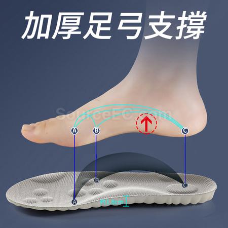 Customization Sport Shock Absorbing Insoles Corporate Gifts
