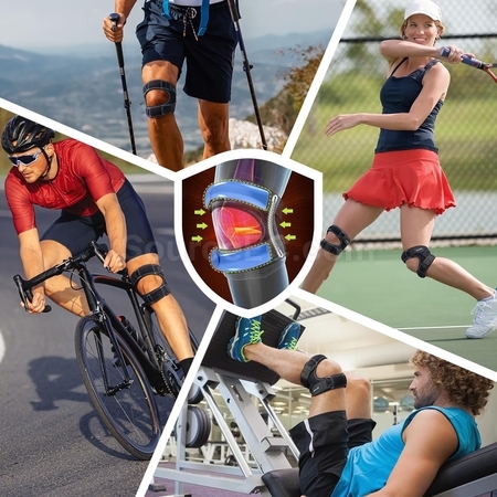 Customization Meniscus Knee Pads Silica Gel Kneepads Corporate Gifts