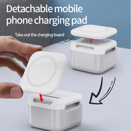 Customization Three-In-One Magnetic Wireless Charging Corporate Gifts