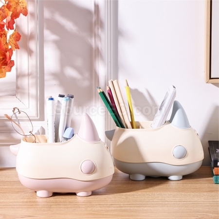 Customization Coin Bank And Pen Holder Corporate Gifts