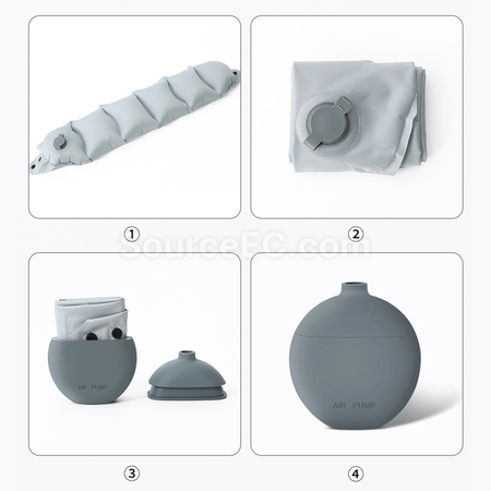 Customization Press Inflatable U-shaped Pillow Corporate Gifts