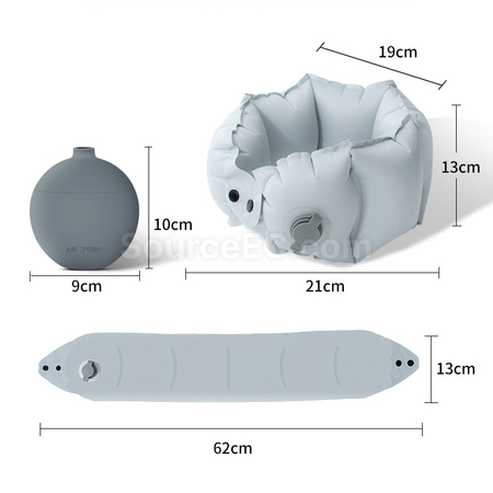 Customization Press Inflatable U-shaped Pillow Corporate Gifts