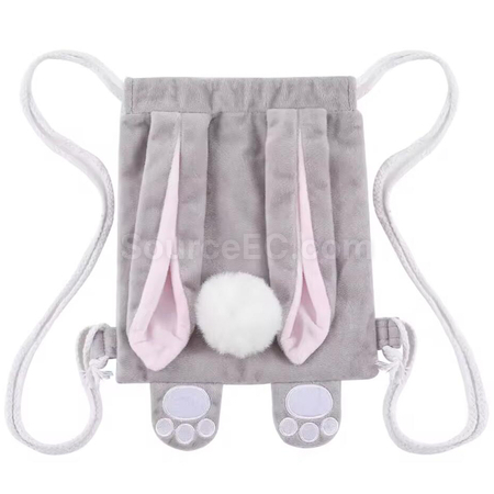 Customization Easter Bunny Drawstring Bag Corporate Gifts