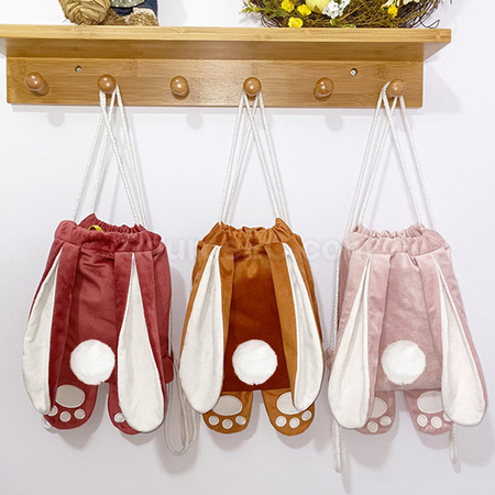 Customization Easter Bunny Drawstring Bag Corporate Gifts
