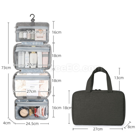 Customization Waterproof Travel Hook Toiletry Bag Corporate Gifts