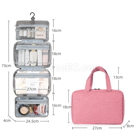 Customization Waterproof Travel Hook Toiletry Bag Corporate Gifts