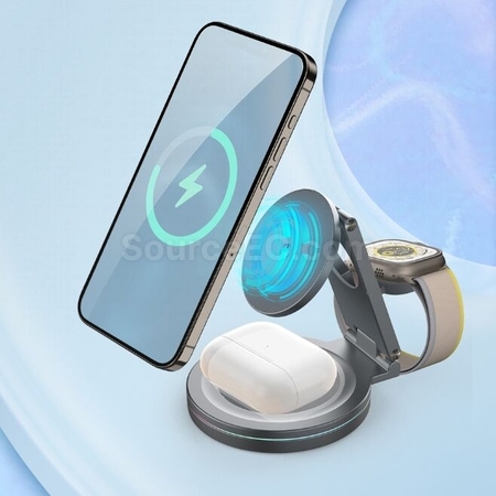 Customization 360° Magnetic Wireless Charging Stand Corporate Gifts