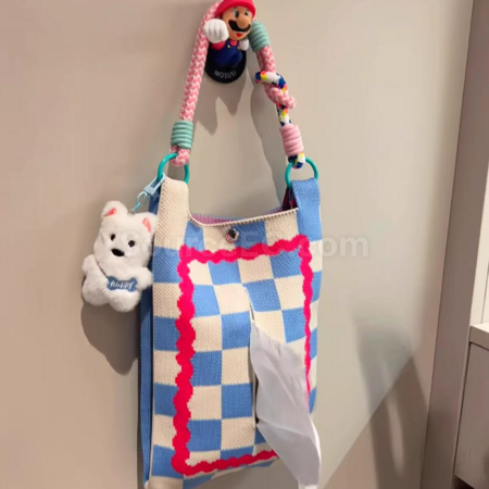 Hanging tissue storage bag