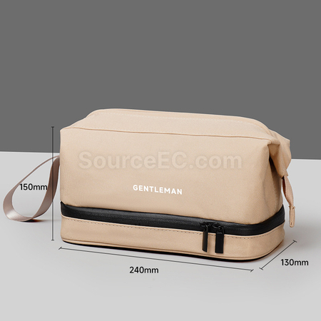 Customization Wet and Dry Separated Waterproof Toiletry Bag Corporate Gifts