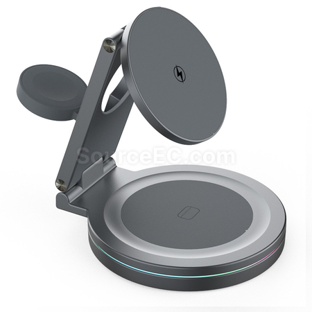 Customization 360° Magnetic Wireless Charging Stand Corporate Gifts
