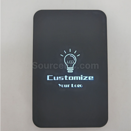 Customization LED illuminated Magsafe magnetic power bank Corporate Gifts