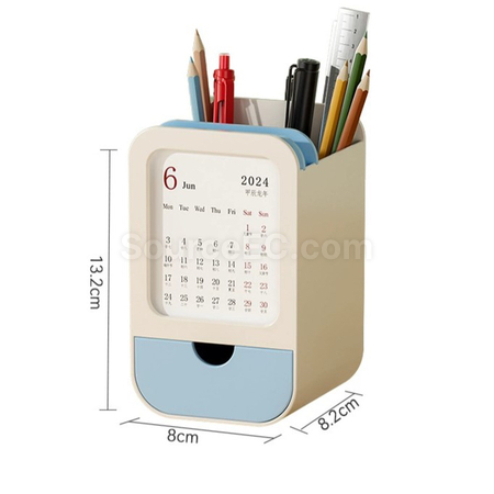 Customization Multifunctional Pen Holder Calendar Storage Box Corporate Gifts