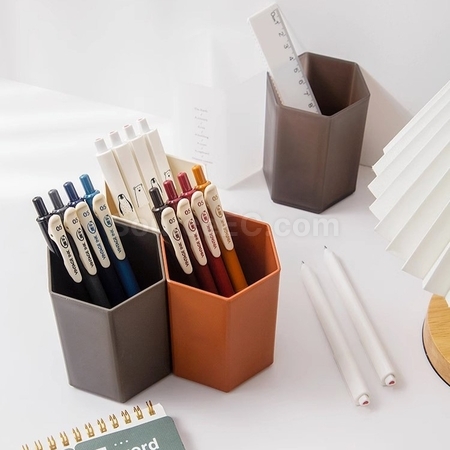 Customization Large Capacity Hexagonal Pen Holder Corporate Gifts